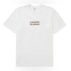 Supreme X Burberry Box Logo Tee